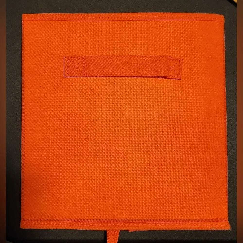 Collapsible Fox Fabric Bin